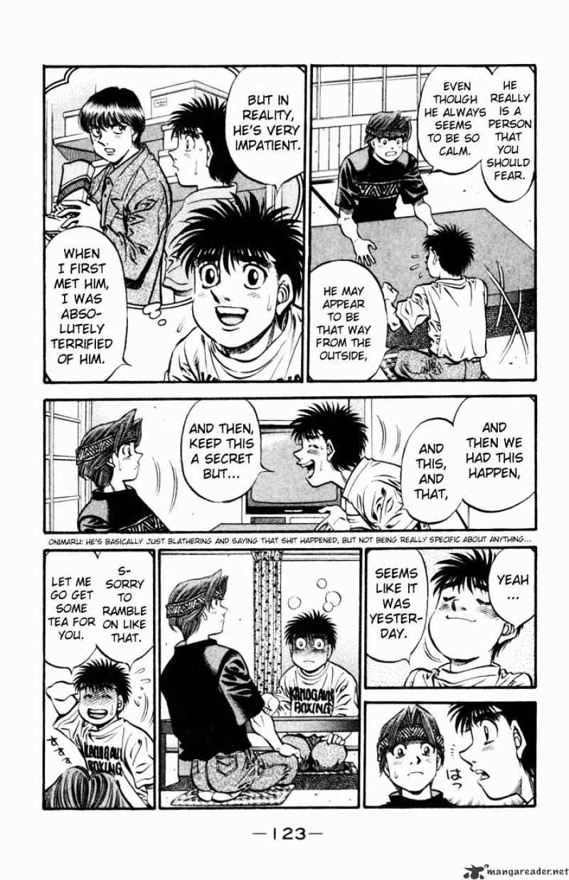 Hajime no Ippo: Fighting Spirit, Chapter 509 image 17